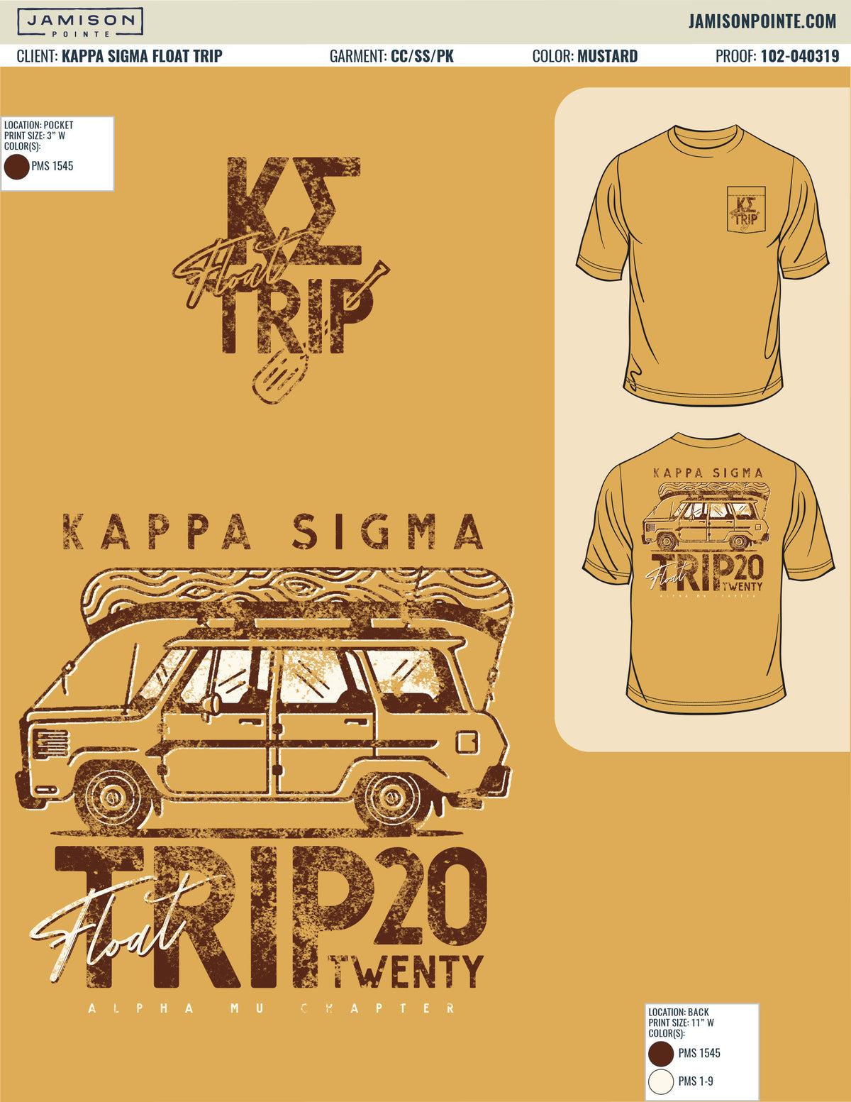 Kappa Sigma Float Trip T-Shirt
