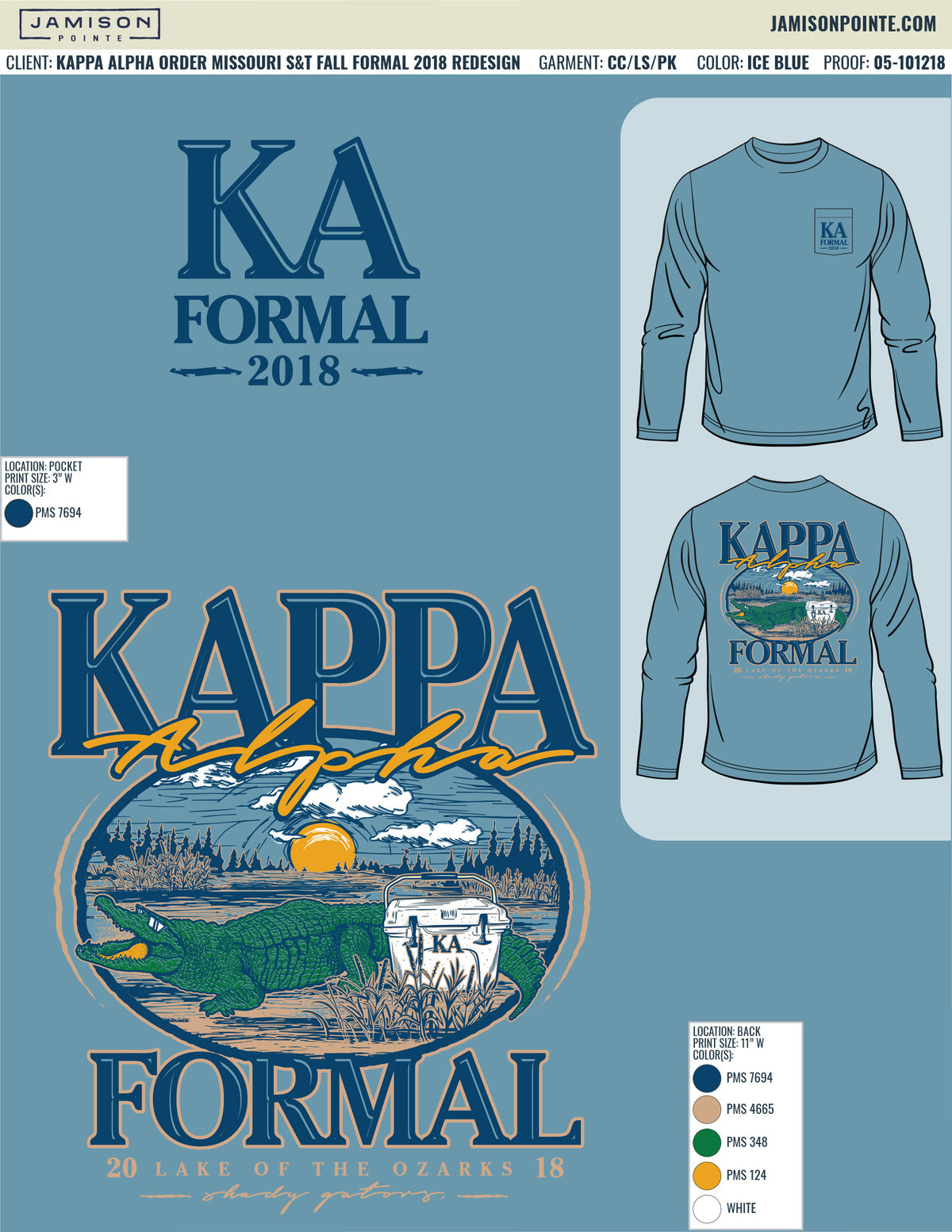 Kappa Alpha Order Missouri S&amp;T Fall Formal T-Shirt