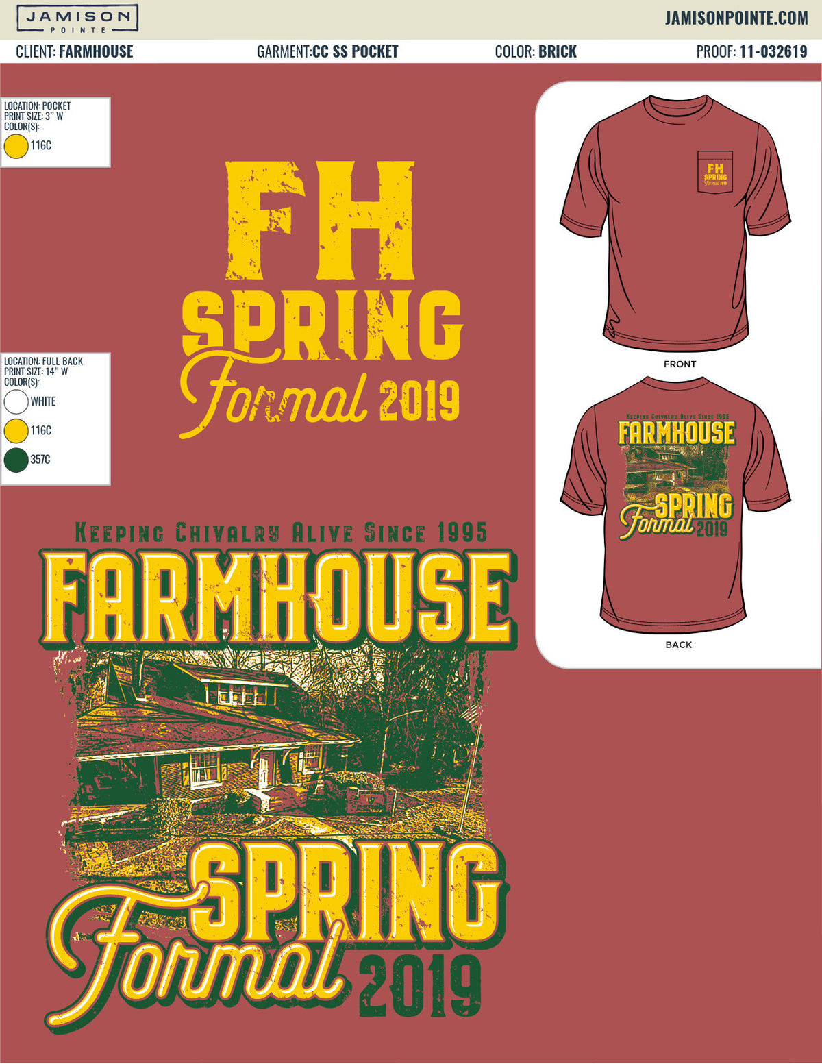 Farmhouse Western Kentucky University Spring Formal T-Shirt