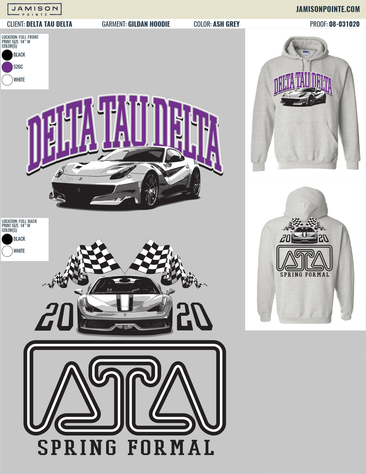 Delta Tau Delta University of Wisconsin at Madison Spring Formal T-Shirt