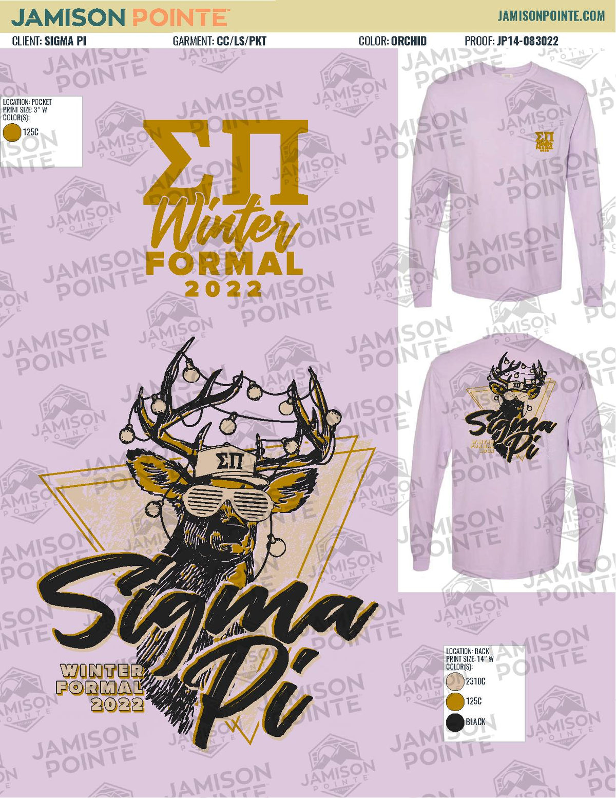 Sigma Pi Morehead State University Winter Formal T-Shirt