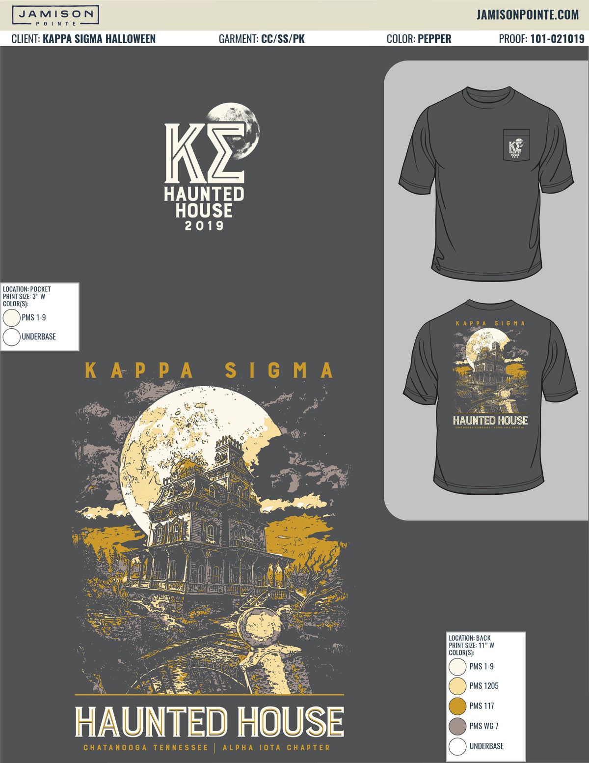 Kappa Sigma Halloween Mixer T-Shirt
