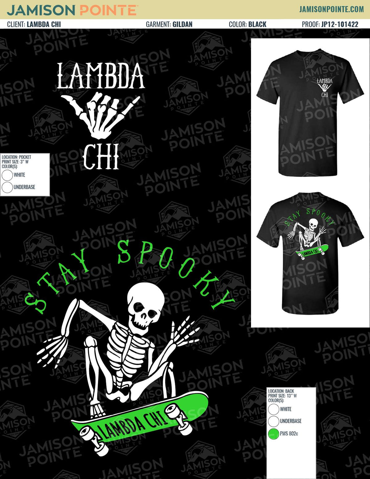 Lambda Chi Alpha Illinois State University Halloween T-Shirt
