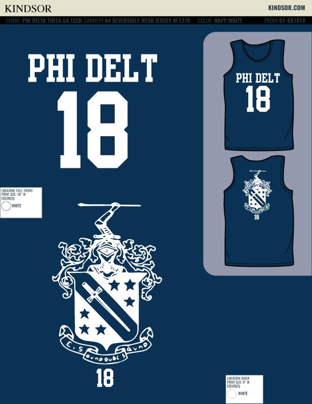 Phi Delta Theta Georgia Tech Intramurals T-Shirt