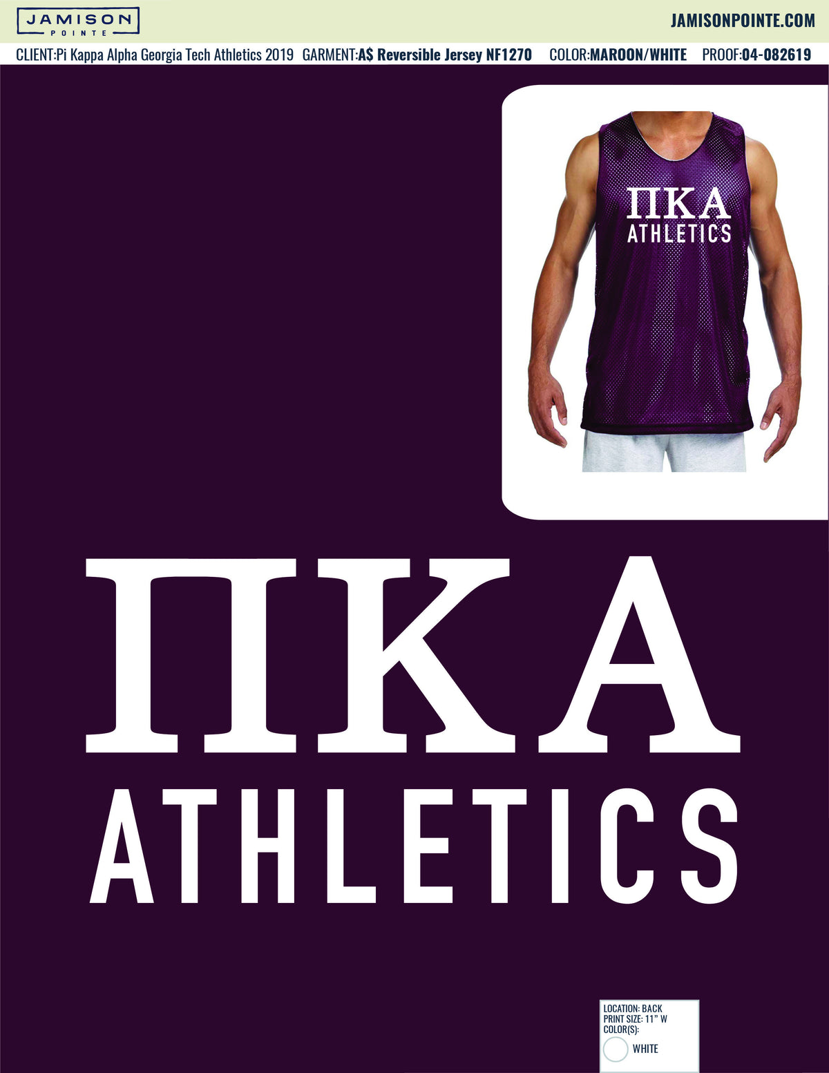 Pi Kappa Alpha Georgia Tech Athletics T-Shirt