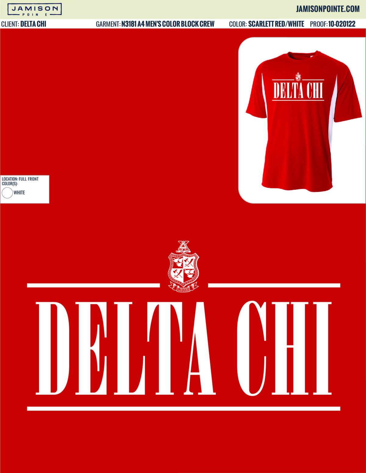 Delta Chi Auburn University IM Jerseys