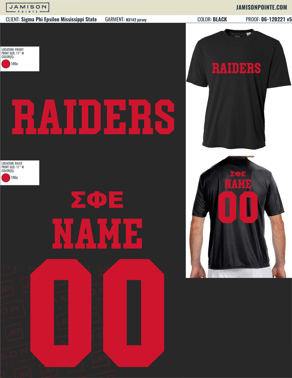 Sigma Phi Epsilon Mississippi State IM Jerseys