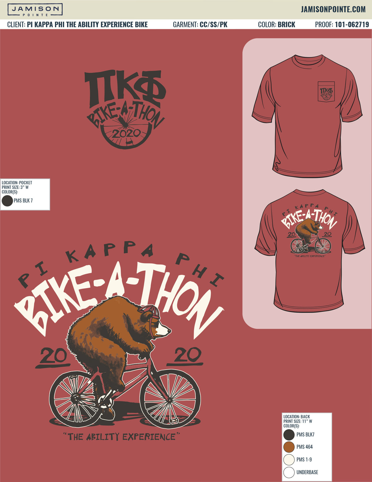 Pi Kappa Phi The Ability Experience T-Shirt