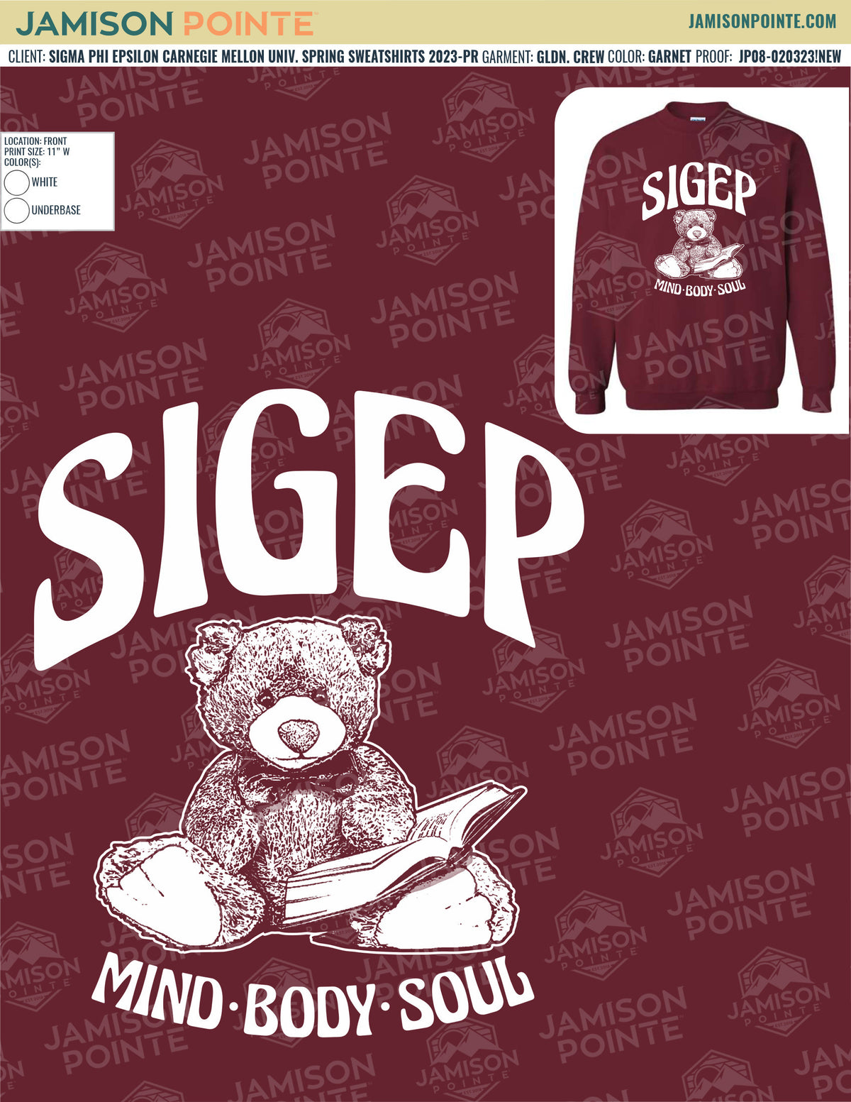 Sigma Phi Epsilon Carnegie Mellon University Spring Sweatshirts