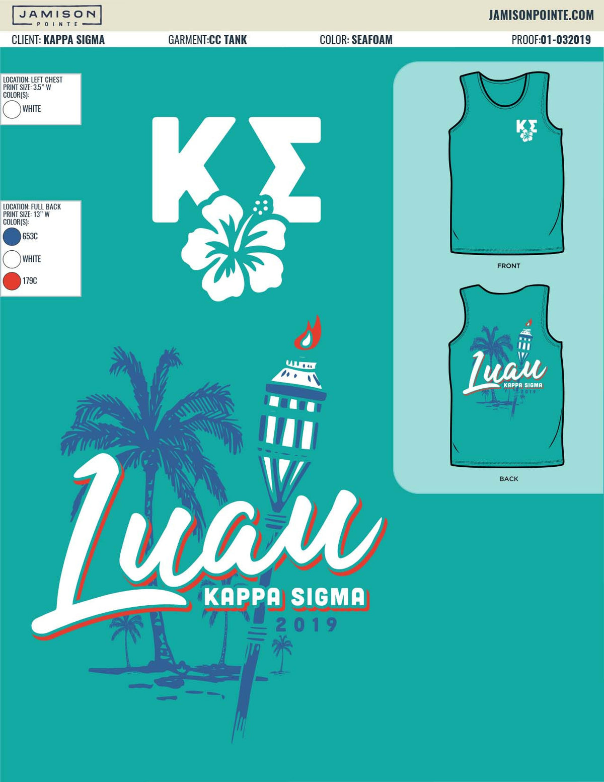 Kappa Sigma Georgia Tech Luau T-Shirt