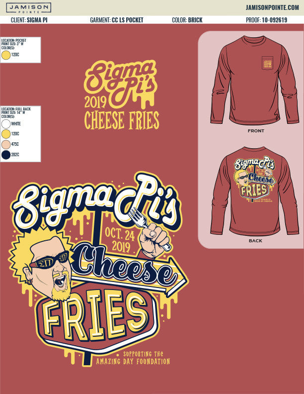 Sigma Pi Iowa State University Philanthropy T-Shirt