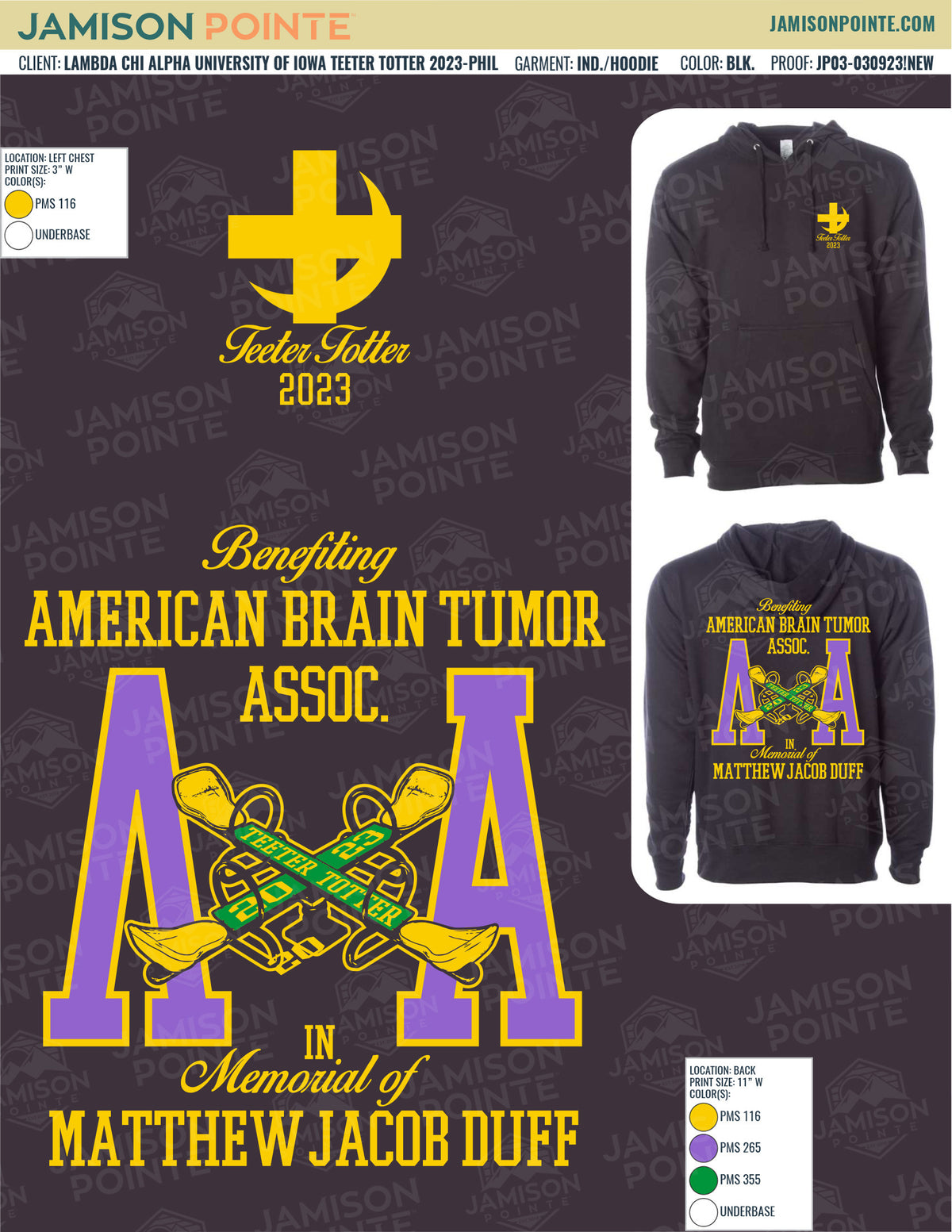 Lambda Chi Alpha University of Iowa Teeter Totter T-Shirt