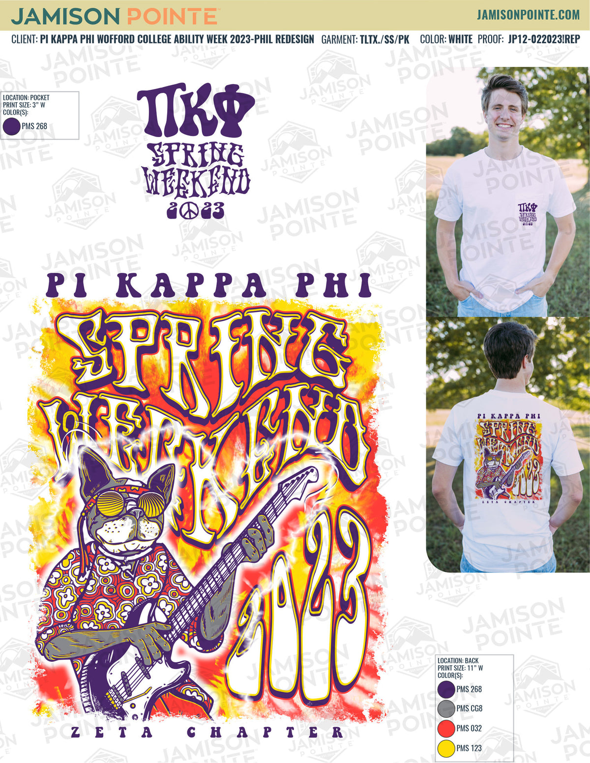 Pi Kappa Phi Wofford College Ability Week T-Shirt