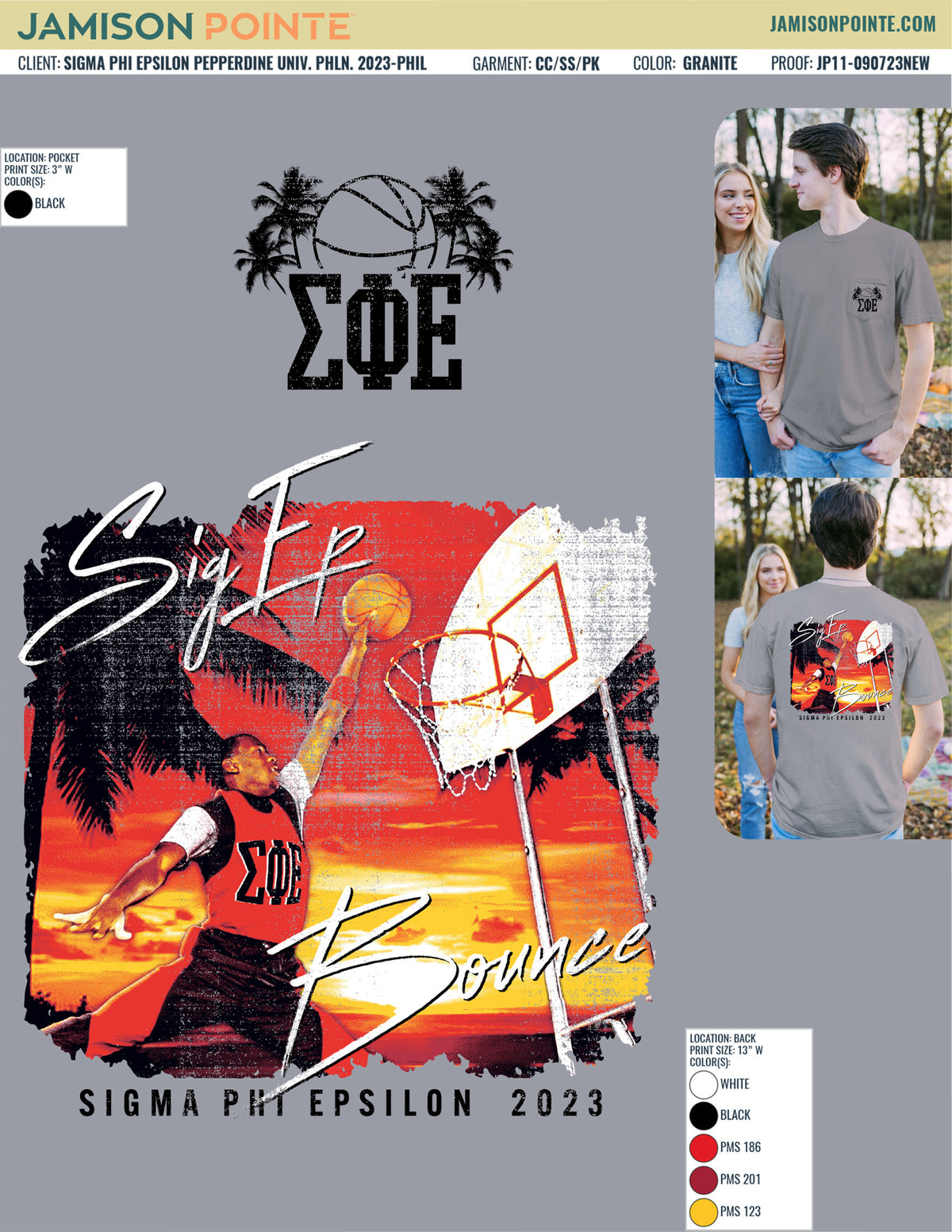 Sigma Phi Epsilon Pepperdine University Philanthropy T-Shirt