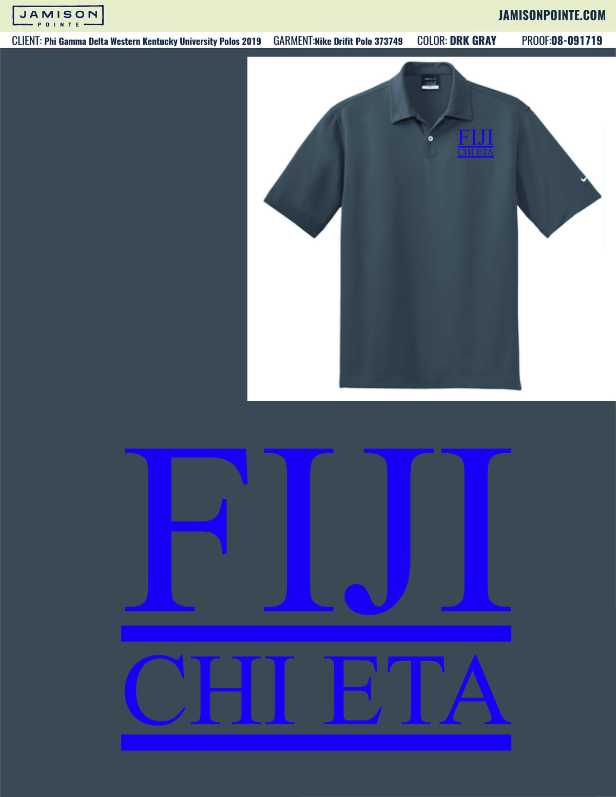 Phi Gamma Delta Western Kentucky University Polos