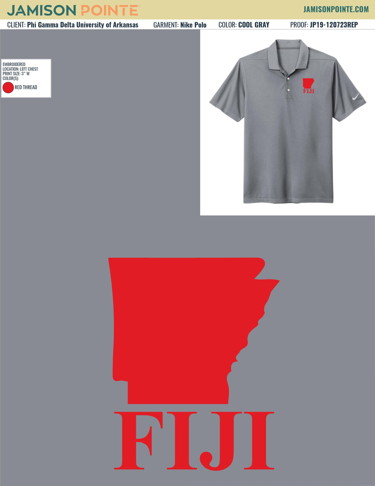 Phi Gamma Delta University of Arkansas Polo