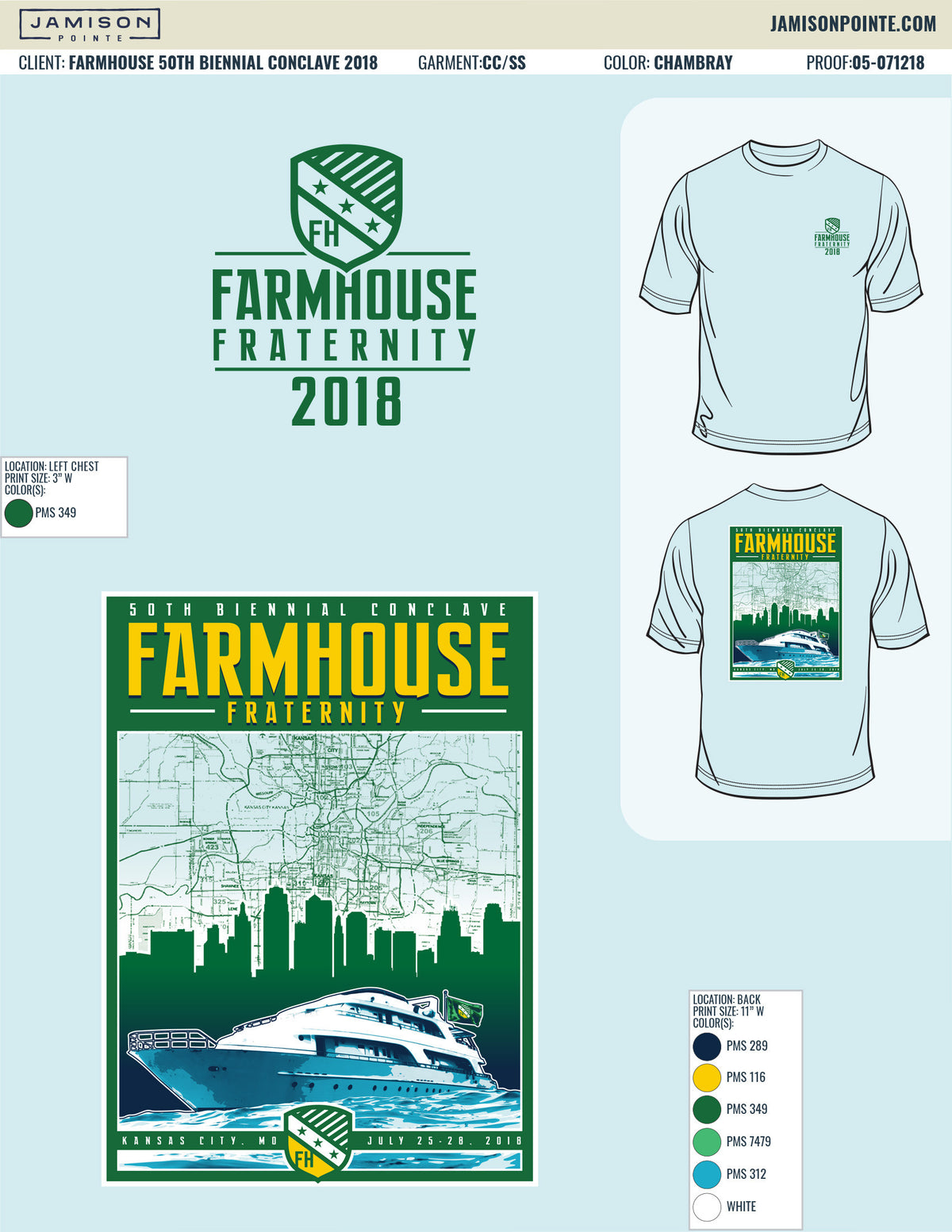 FarmHouse 50th Biennial Conclave T-Shirt
