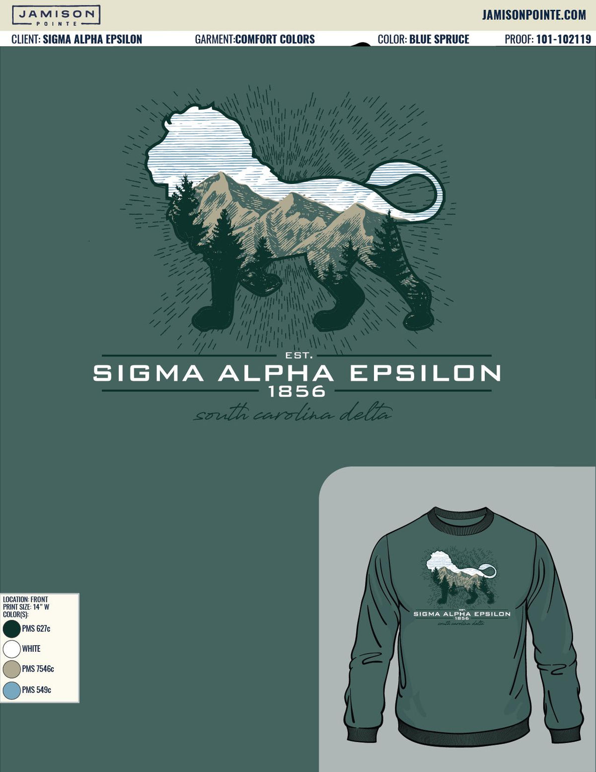 Sigma Alpha Epsilon Sweatshirt