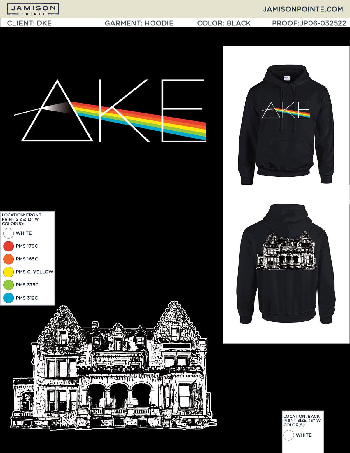 Delta Kappa Epsilon Syracuse University House Hoodies