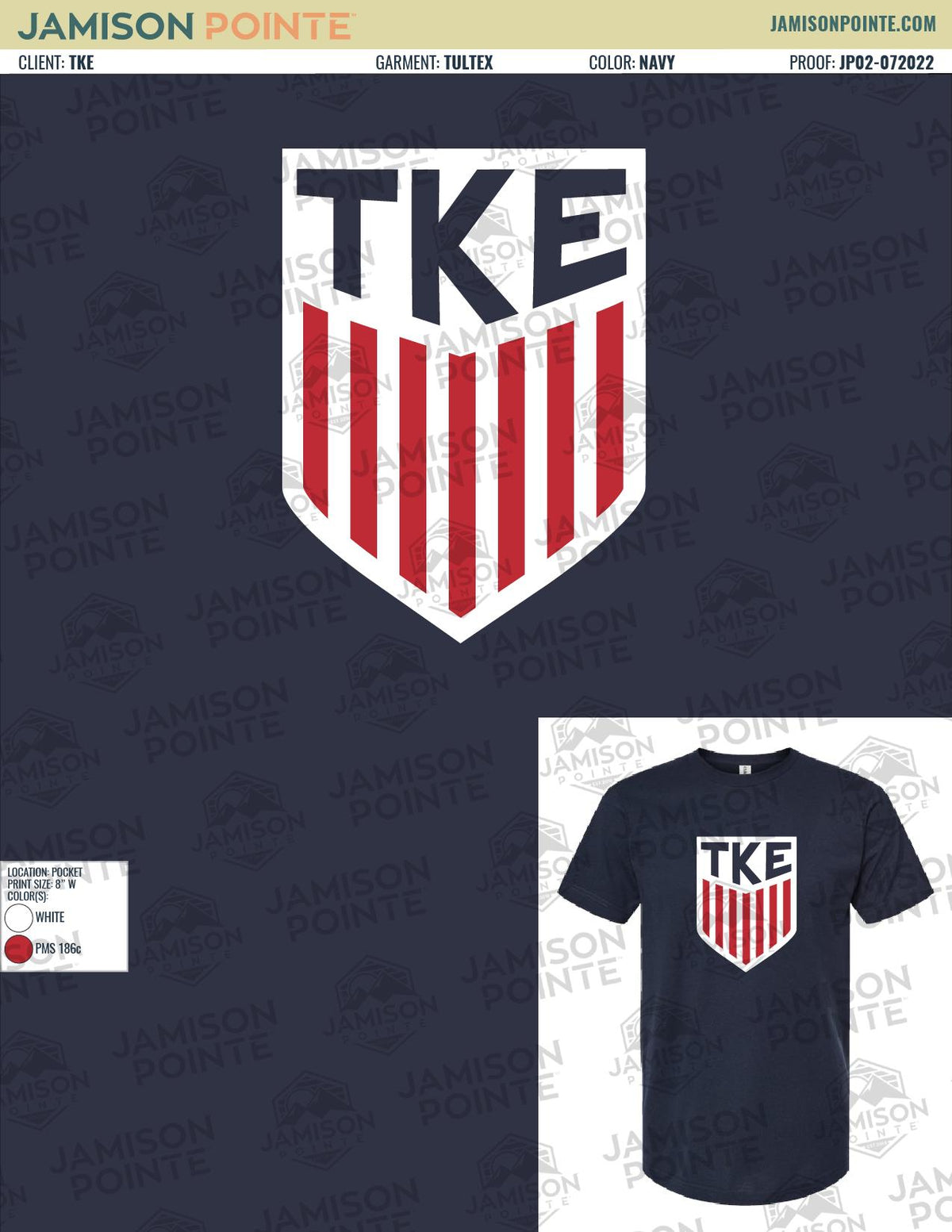 Tau Kappa Epsilon USA T-Shirt