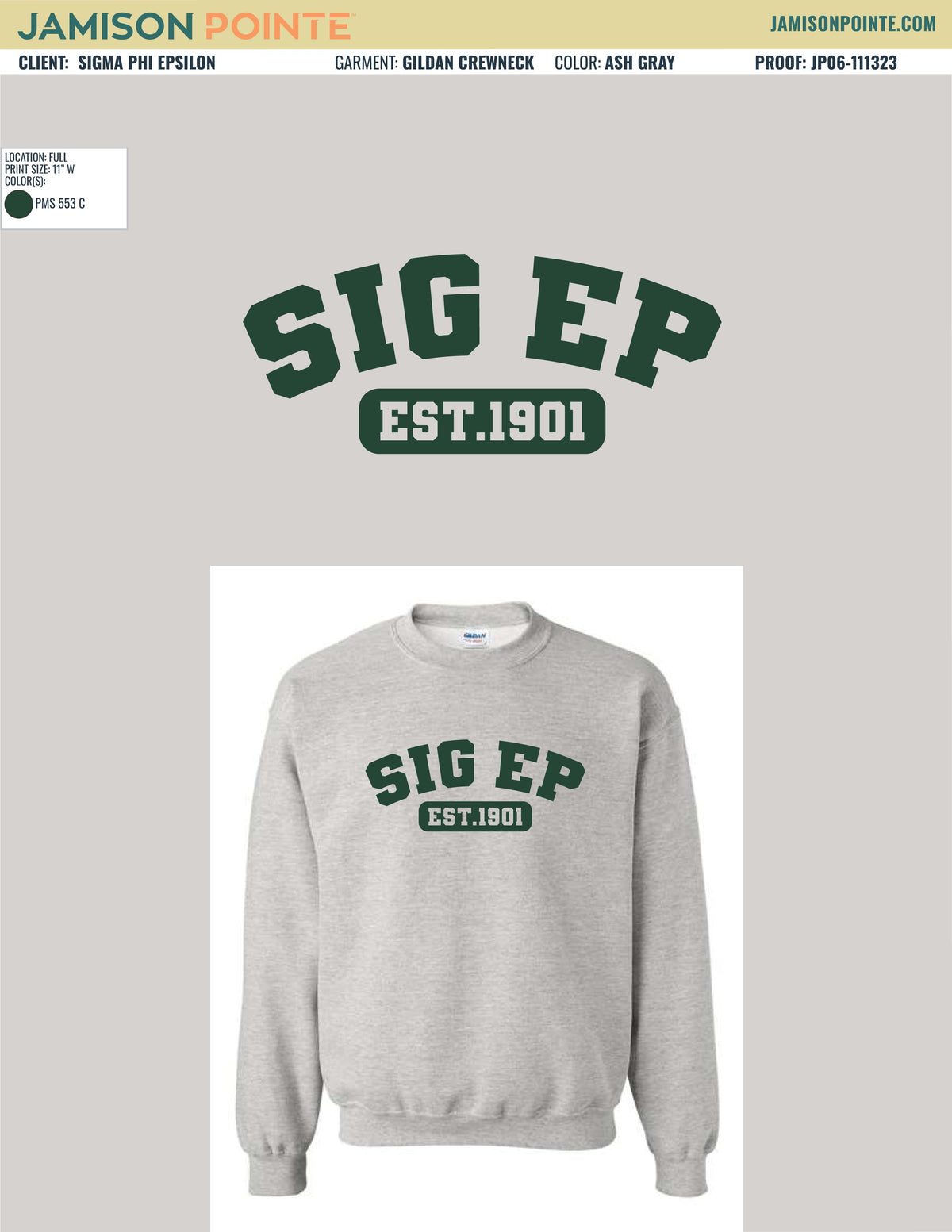 Sigma Phi Epsilon University Of Arkansas Sweatshirt