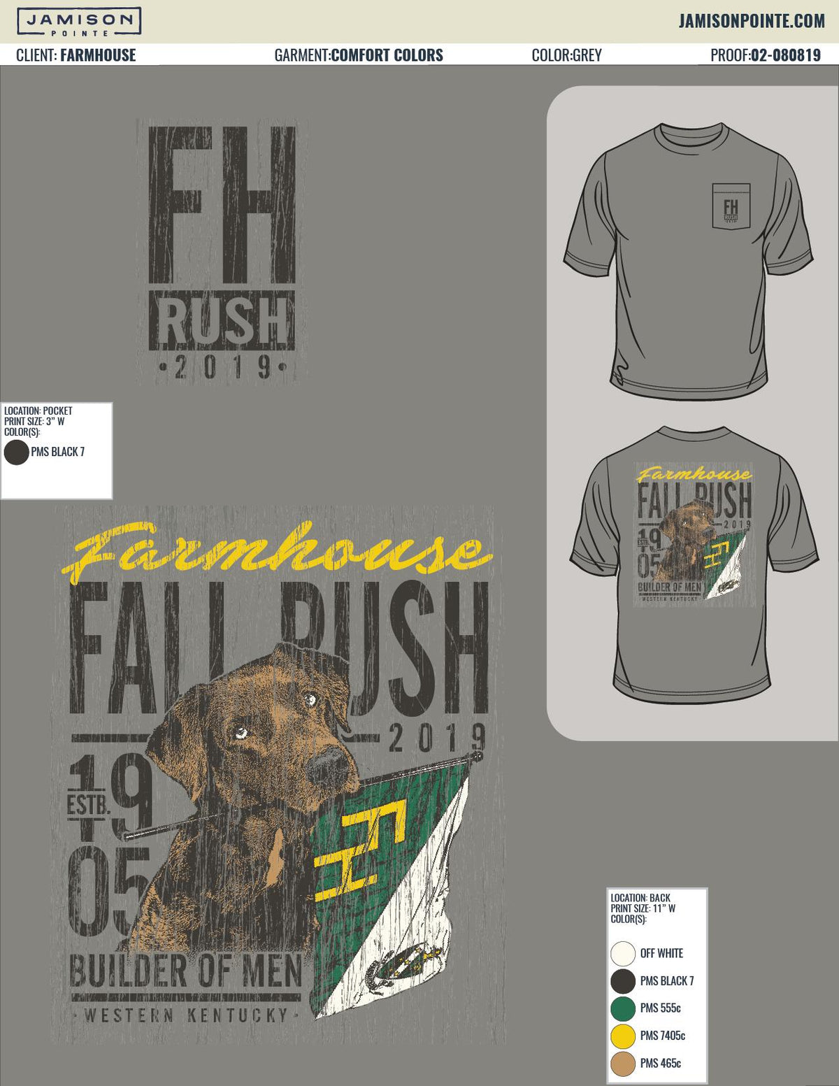 Farmhouse Western Kentucky University Fall Rush T-Shirt