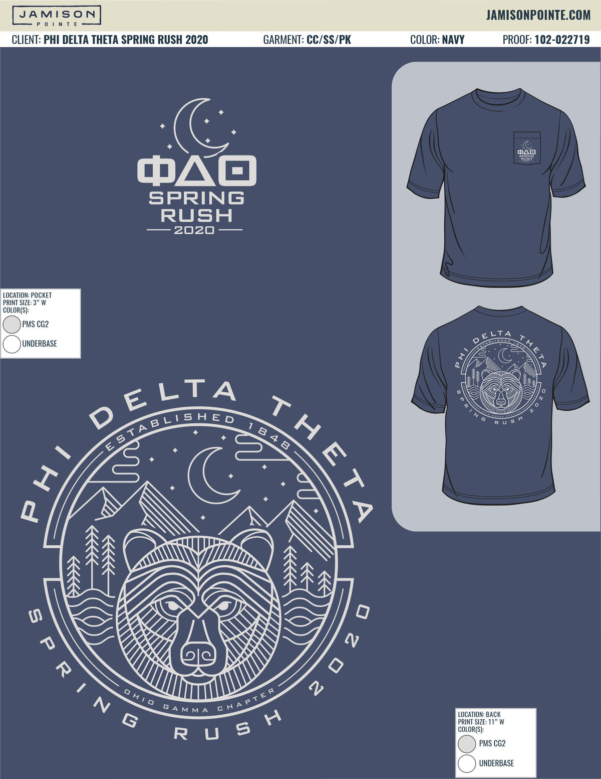 Phi Delta Theta Spring Rush T-Shirt