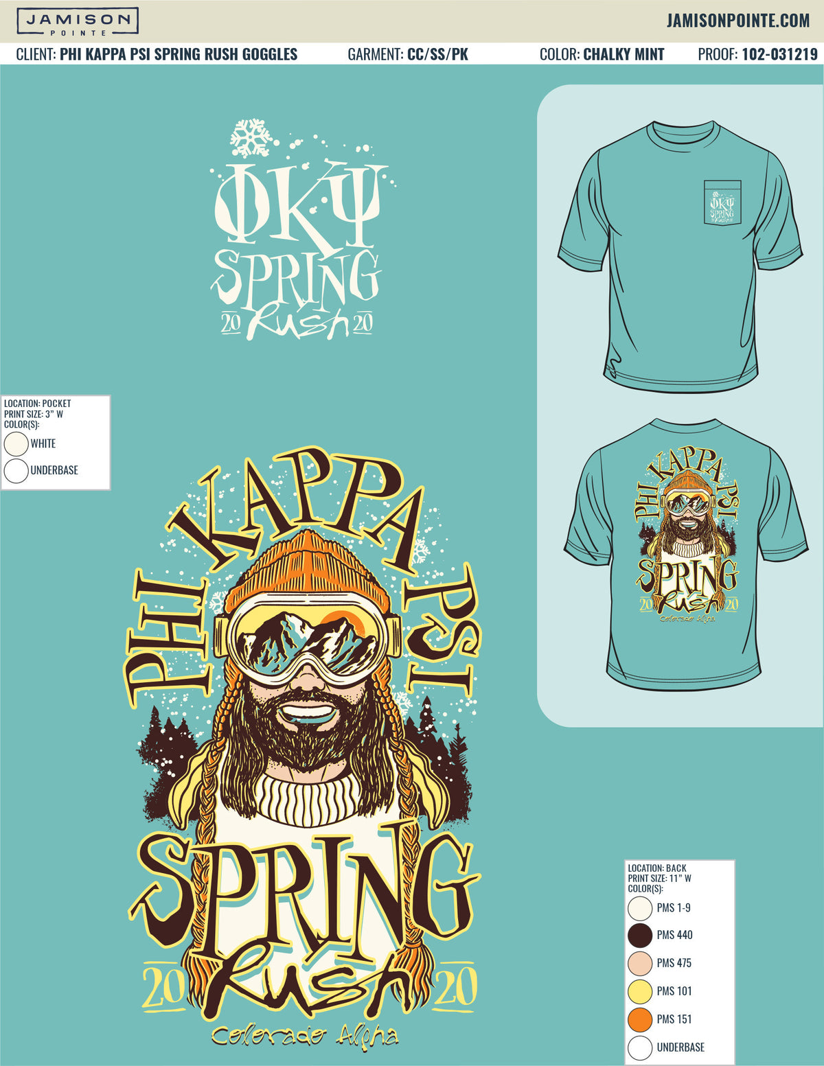 Phi Kappa Psi Spring Rush T-Shirt