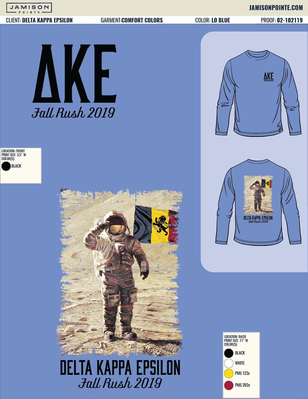 Delta Kappa Epsilon University of Missouri Fall Rush T-Shirt