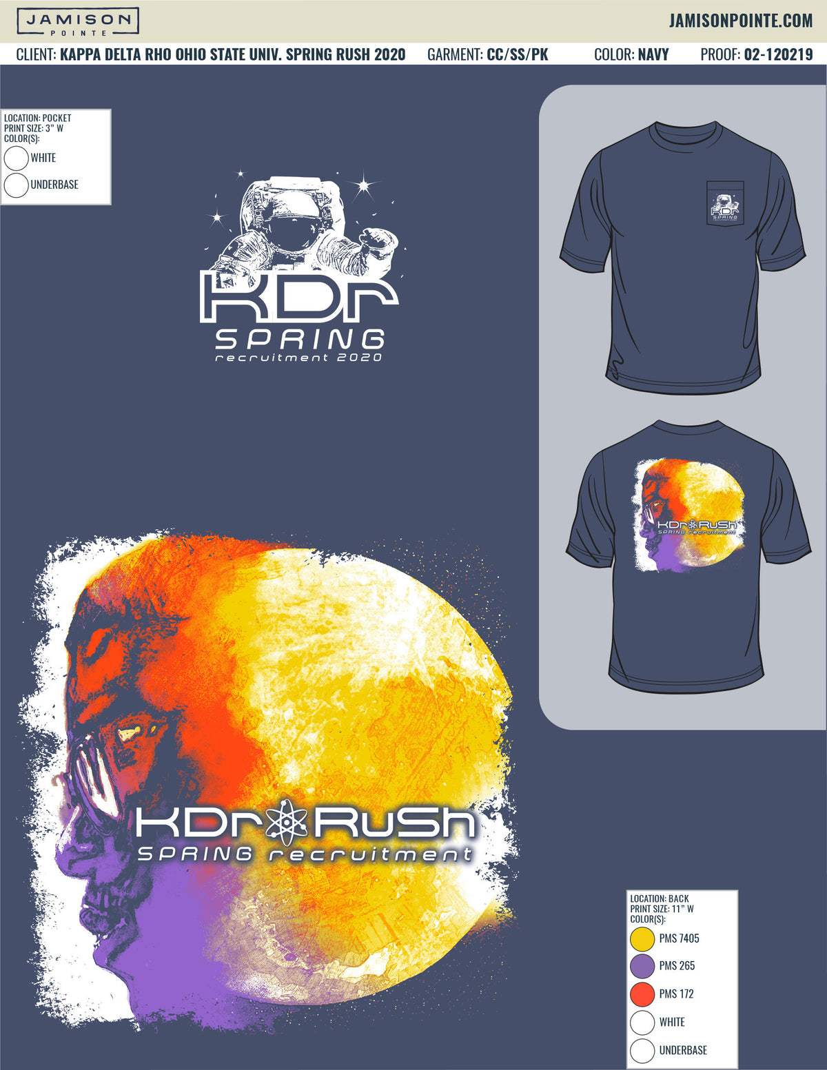 Kappa Delta Rho Ohio State University Spring Rush T-Shirt