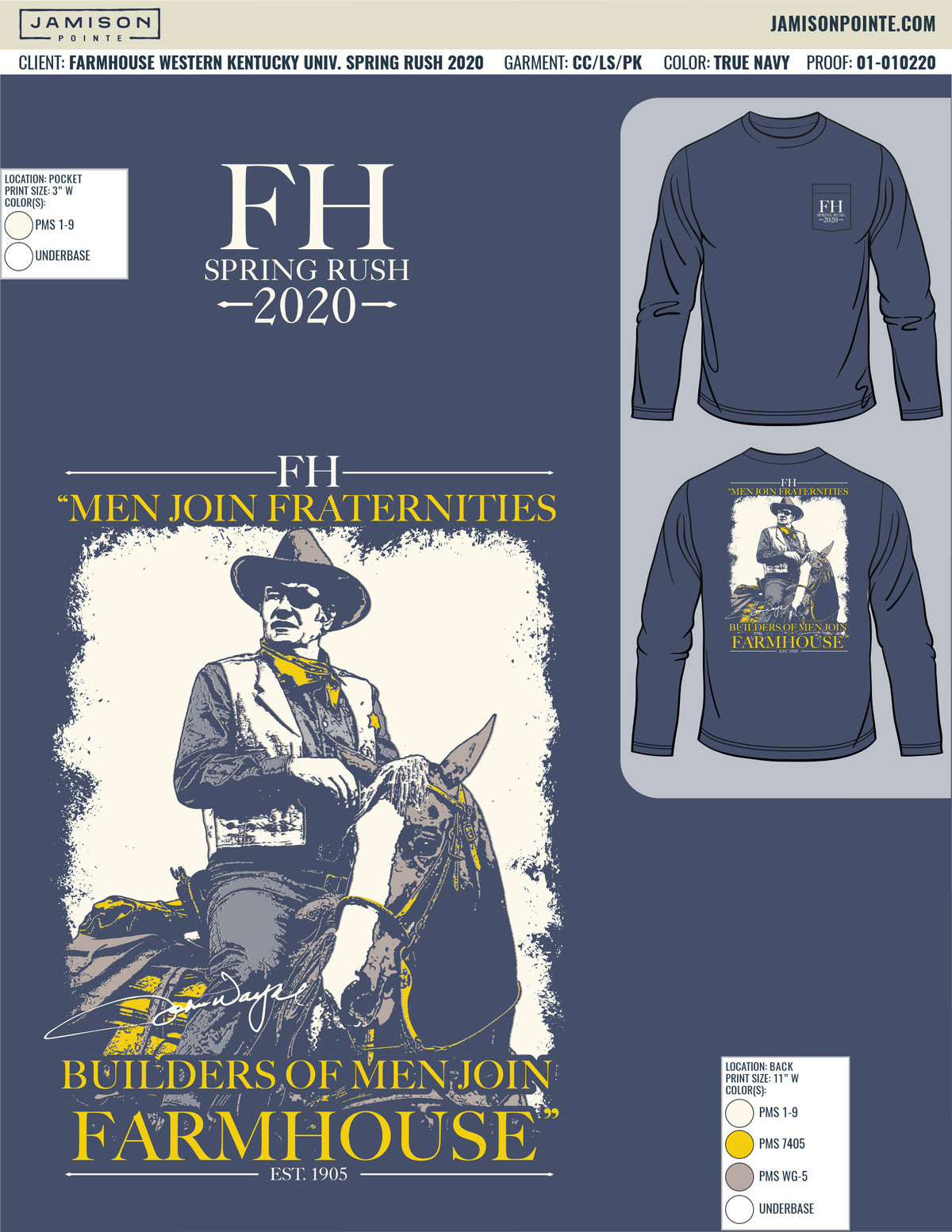 Farmhouse Western Kentucky University Spring Rush T-Shirt