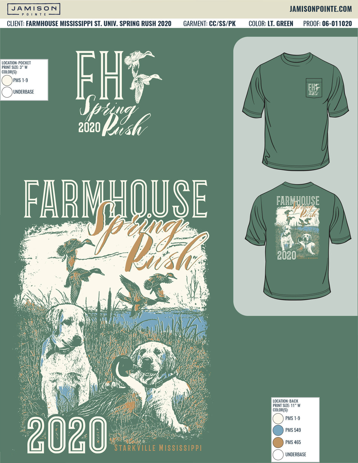 Farmhouse Mississippi State University Spring Rush T-Shirt
