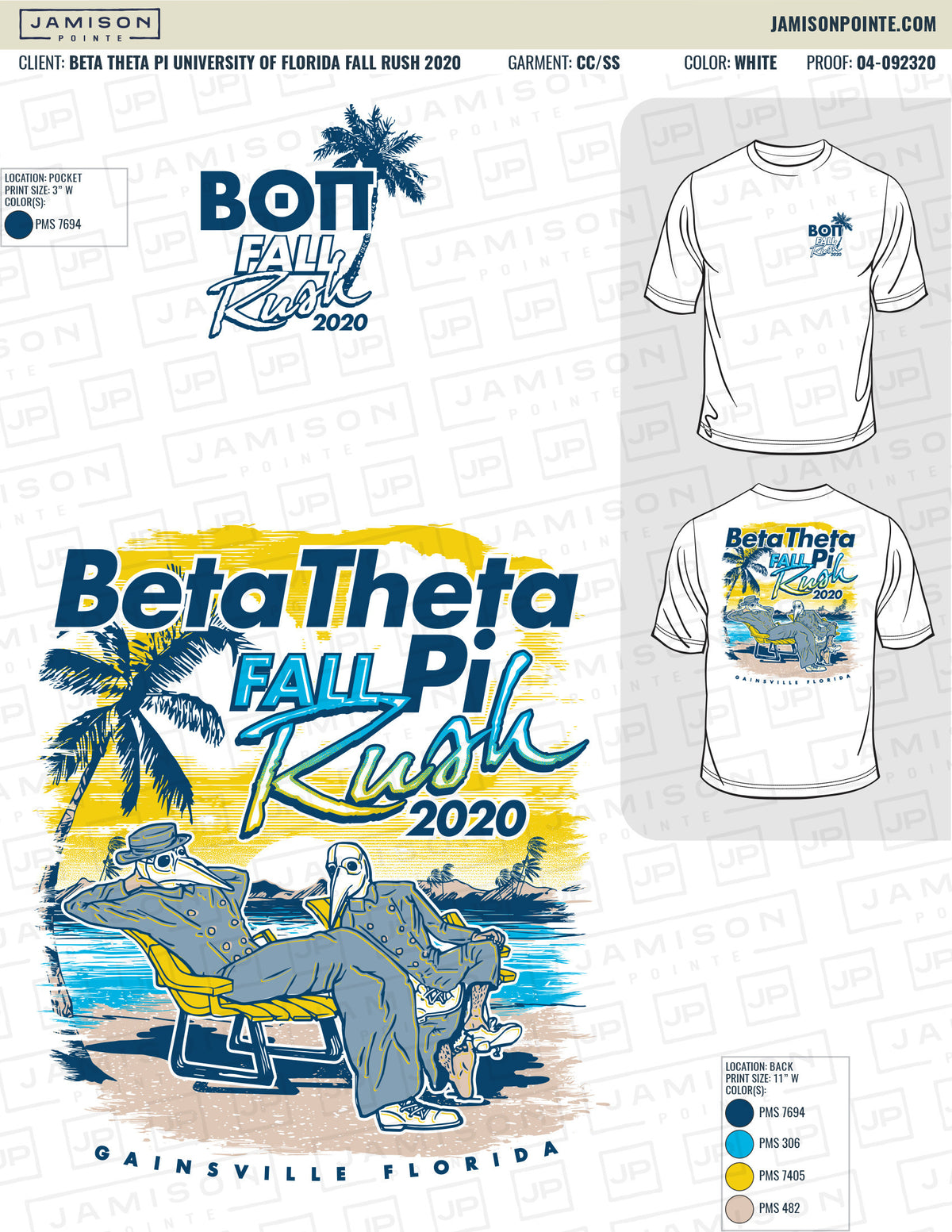 Beta Theta Pi University of Florida Fall Rush T-Shirt