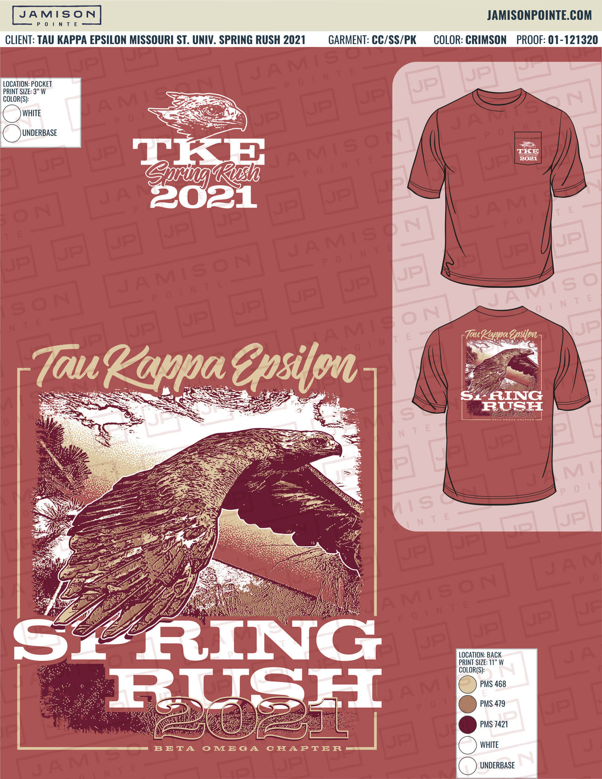 Tau Kappa Epsilon Missouri State University Spring Rush T-Shirt