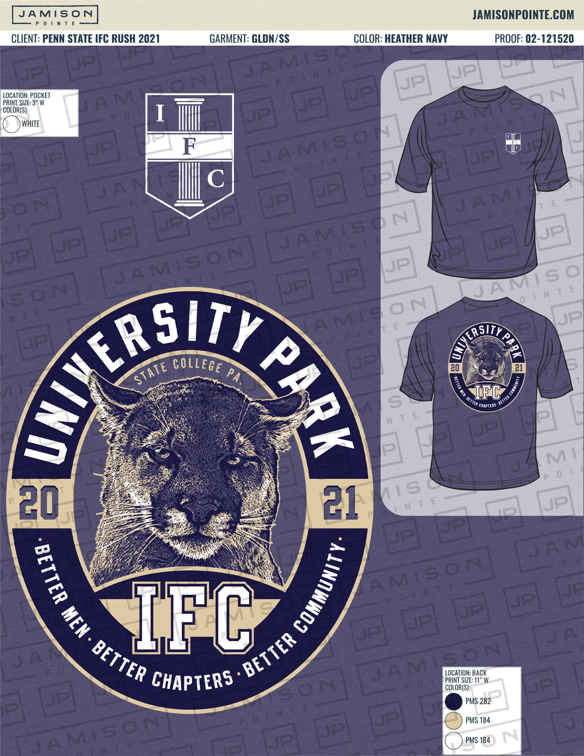 Penn State IFC Rush T-Shirt