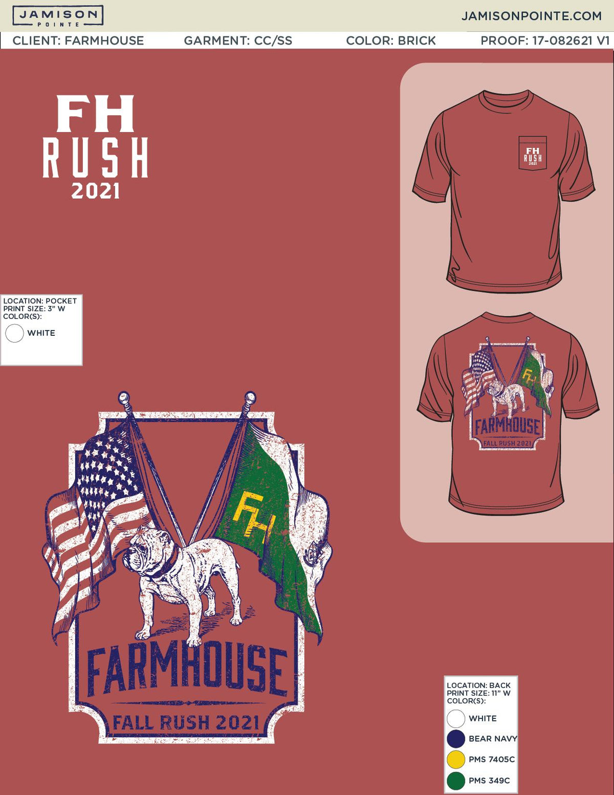 Farmhouse Mississippi State University Fall Rush T-Shirt