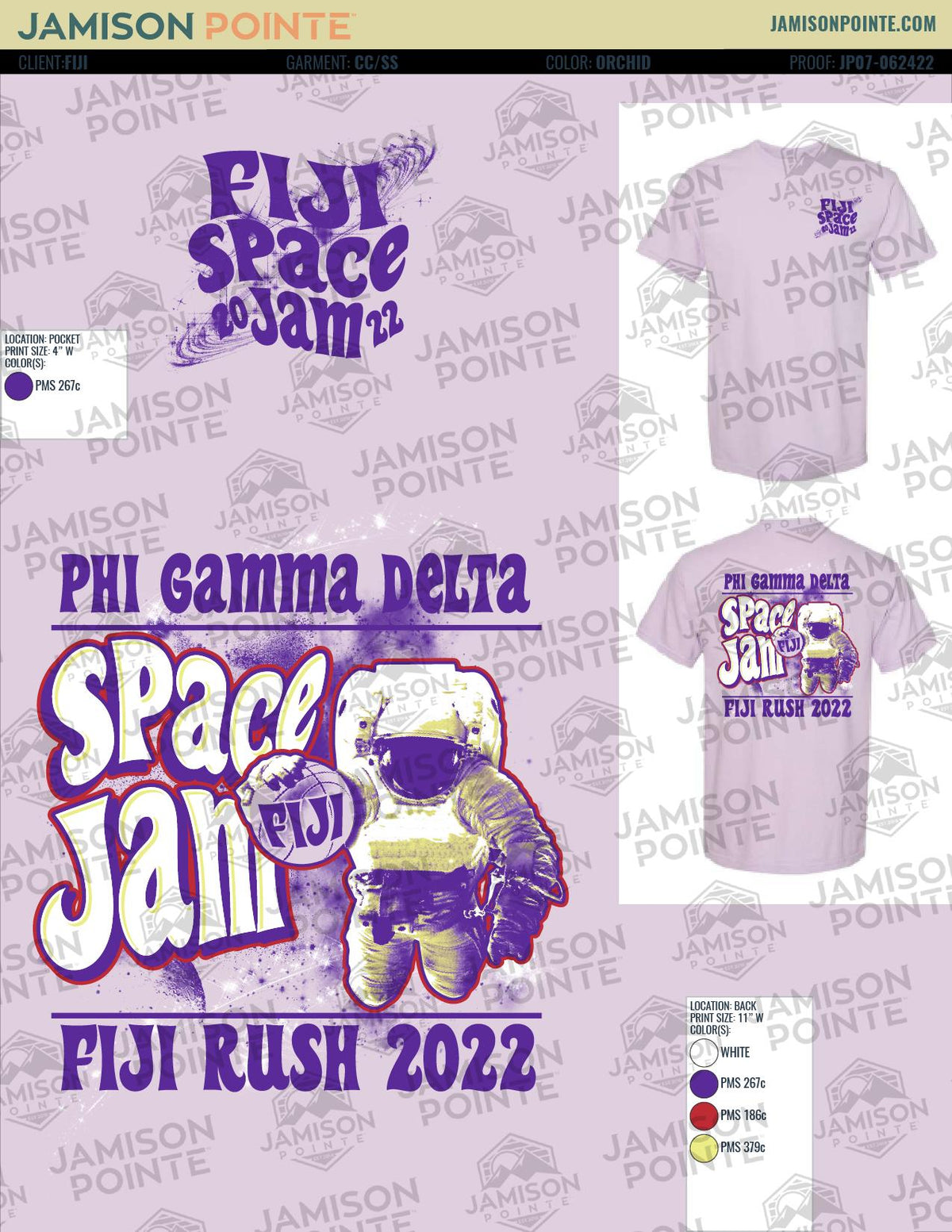 Phi Gamma Delta Baylor University Space Jam T-Shirt