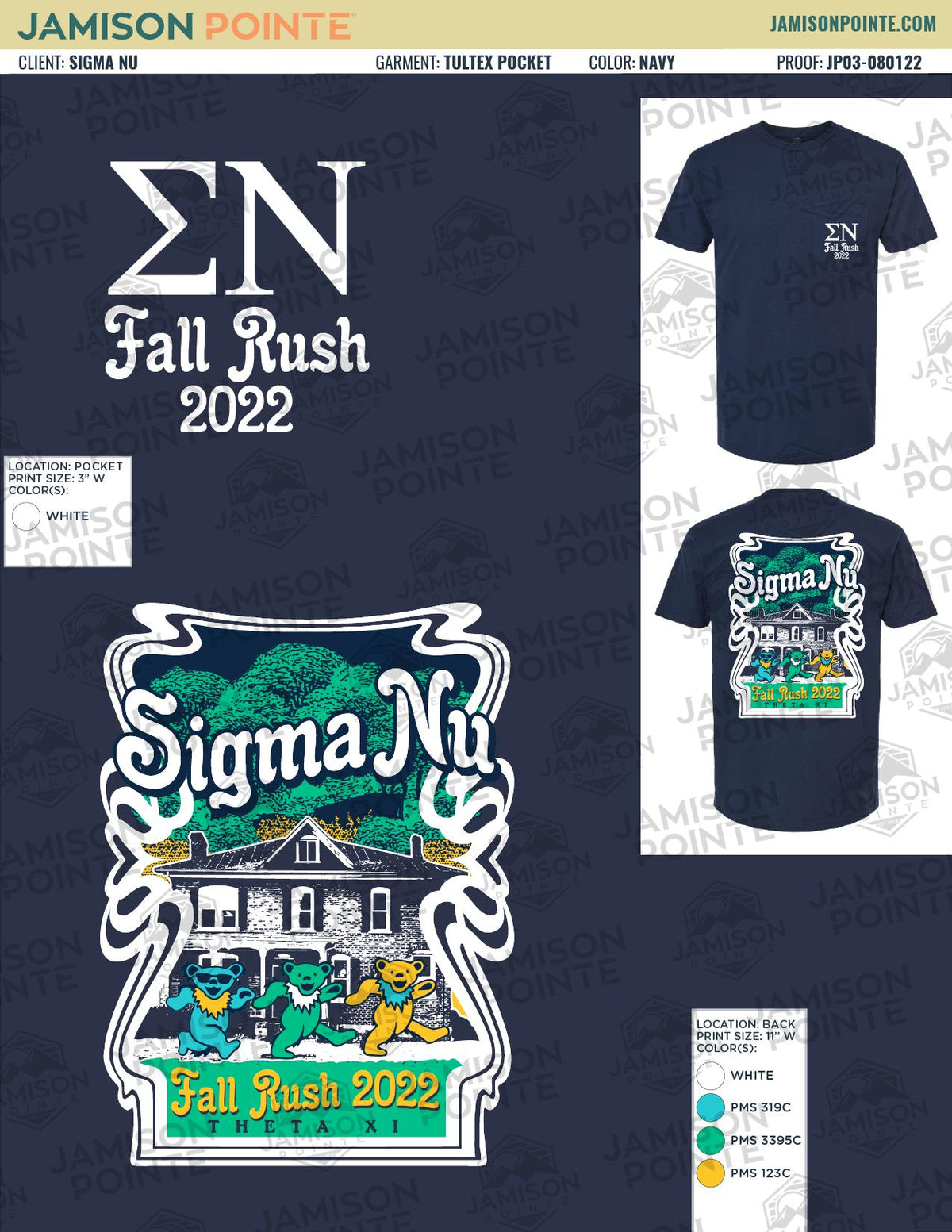 Sigma Nu Virginia Tech Fall Rush T-Shirt