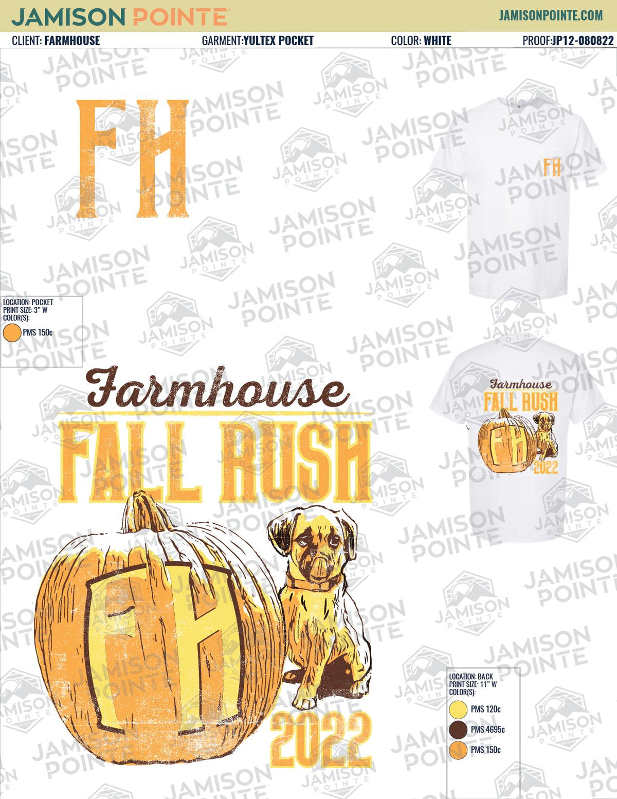 FarmHouse University of Minnesota Fall Rush T-Shirt