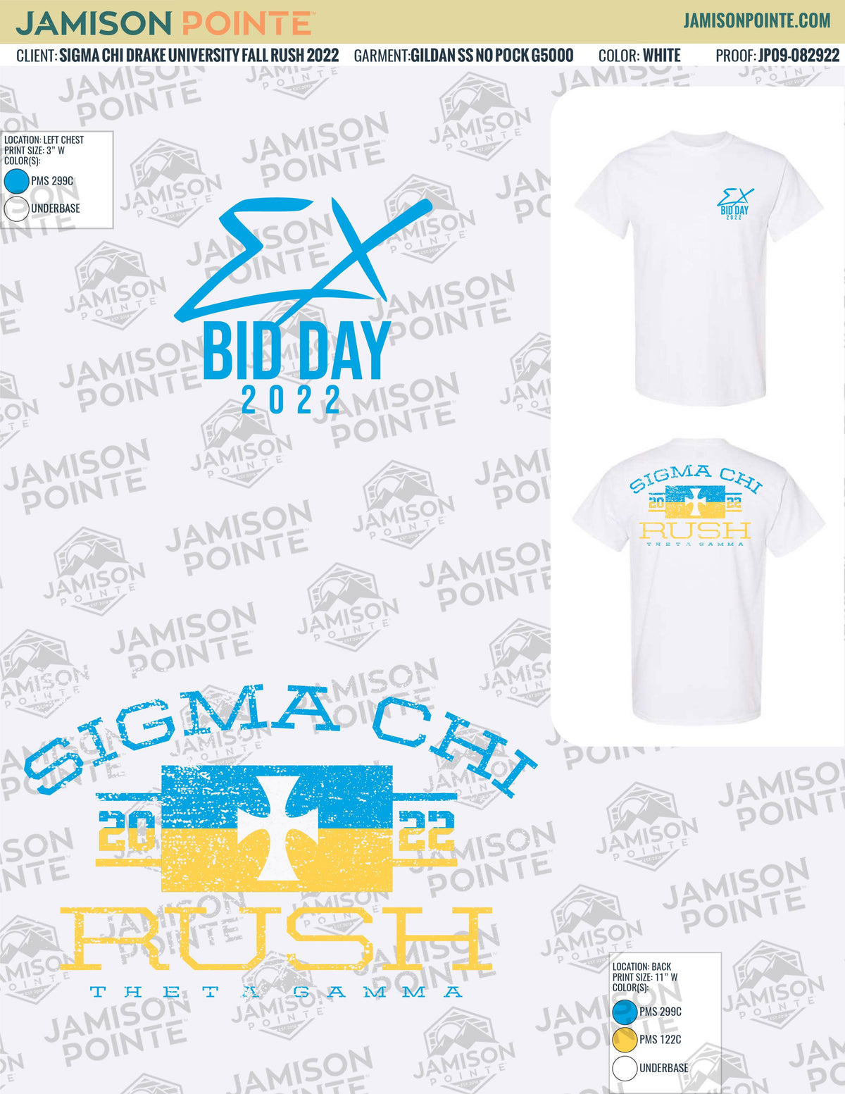 Sigma Chi Drake University Fall Rush T-Shirt