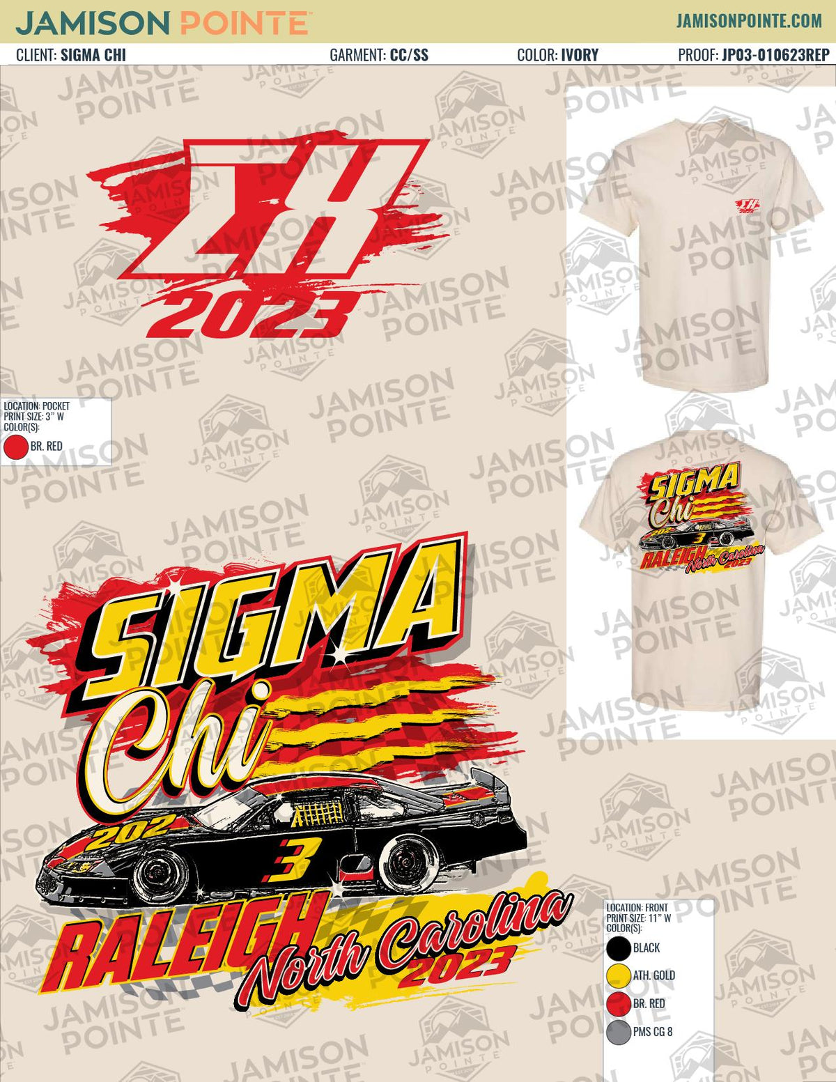 Sigma Chi North Carolina State University Spring Rush T-Shirt