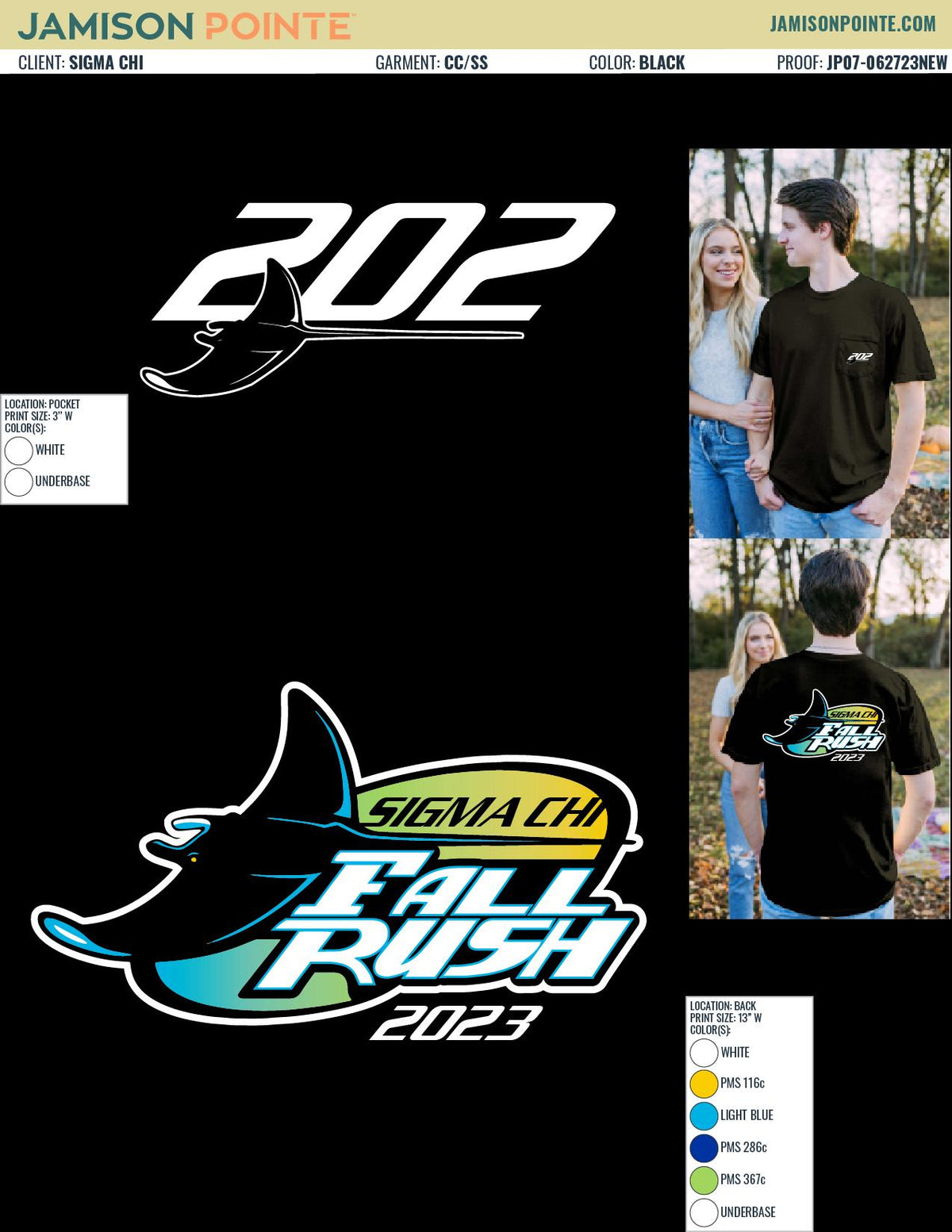 Sigma Chi Purdue University Fall Rush T-Shirt