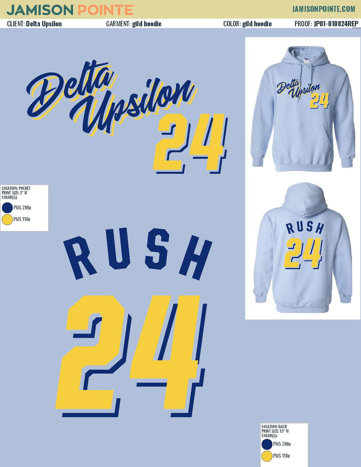 Delta Upsilon Iona University Spring Recruitment T-Shirt