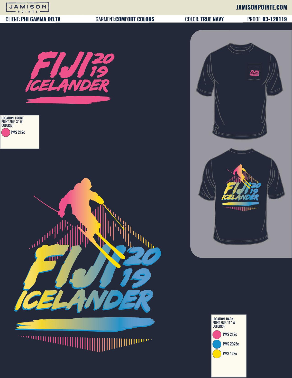 Phi Gamma Delta Western Kentucky Icelander T-Shirt