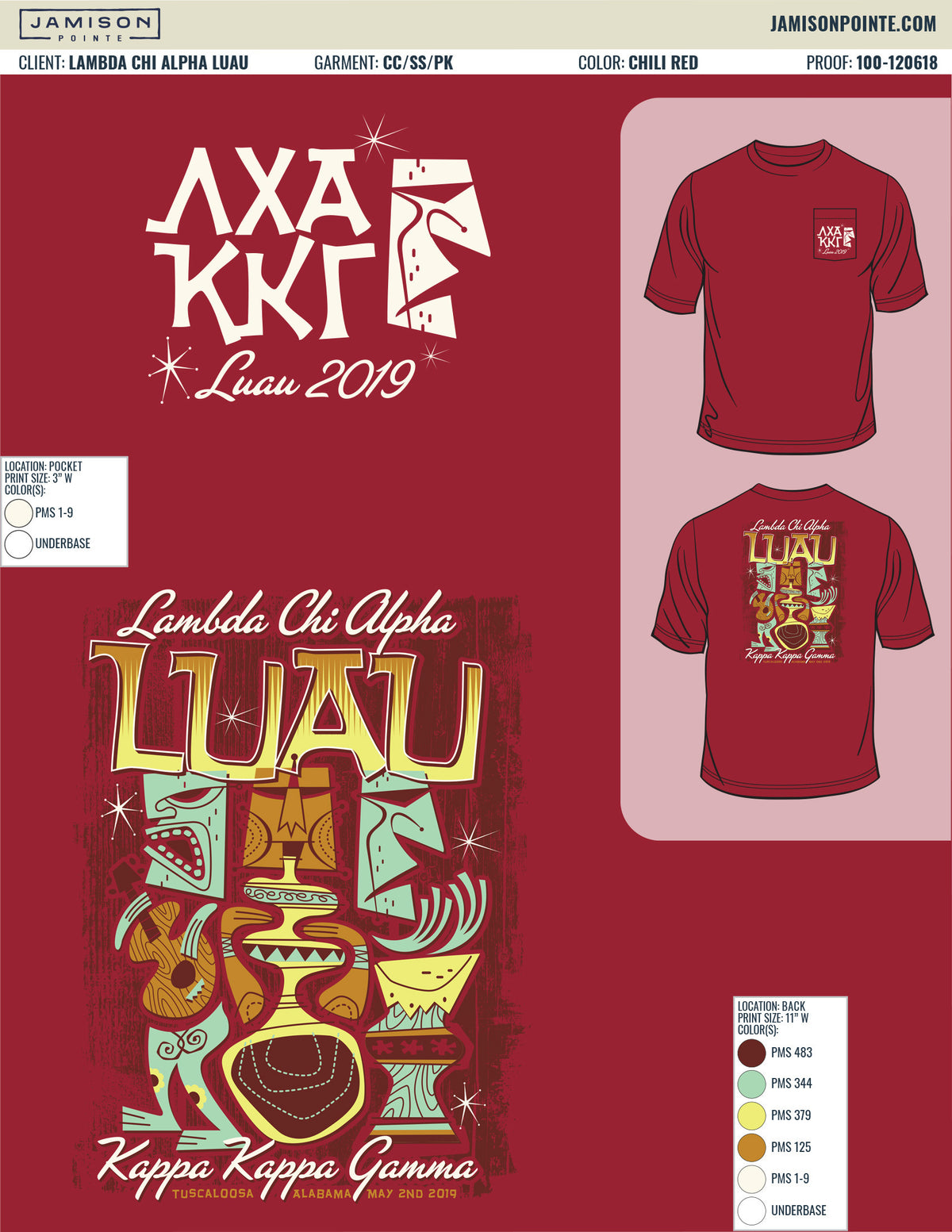Lambda Chi Alpha Luau T-Shirt