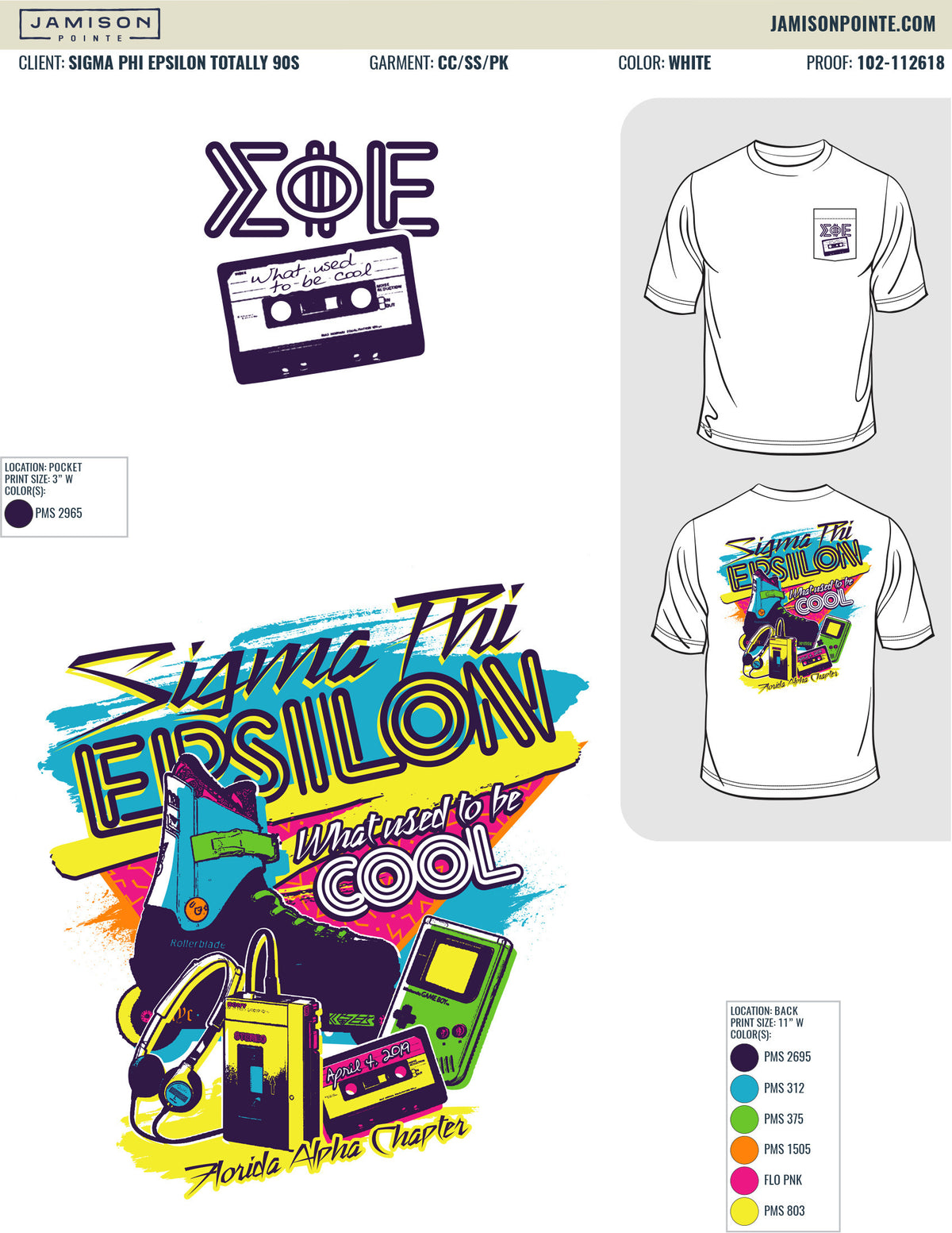 Sigma Phi Epsilon Totally 90s T-Shirt