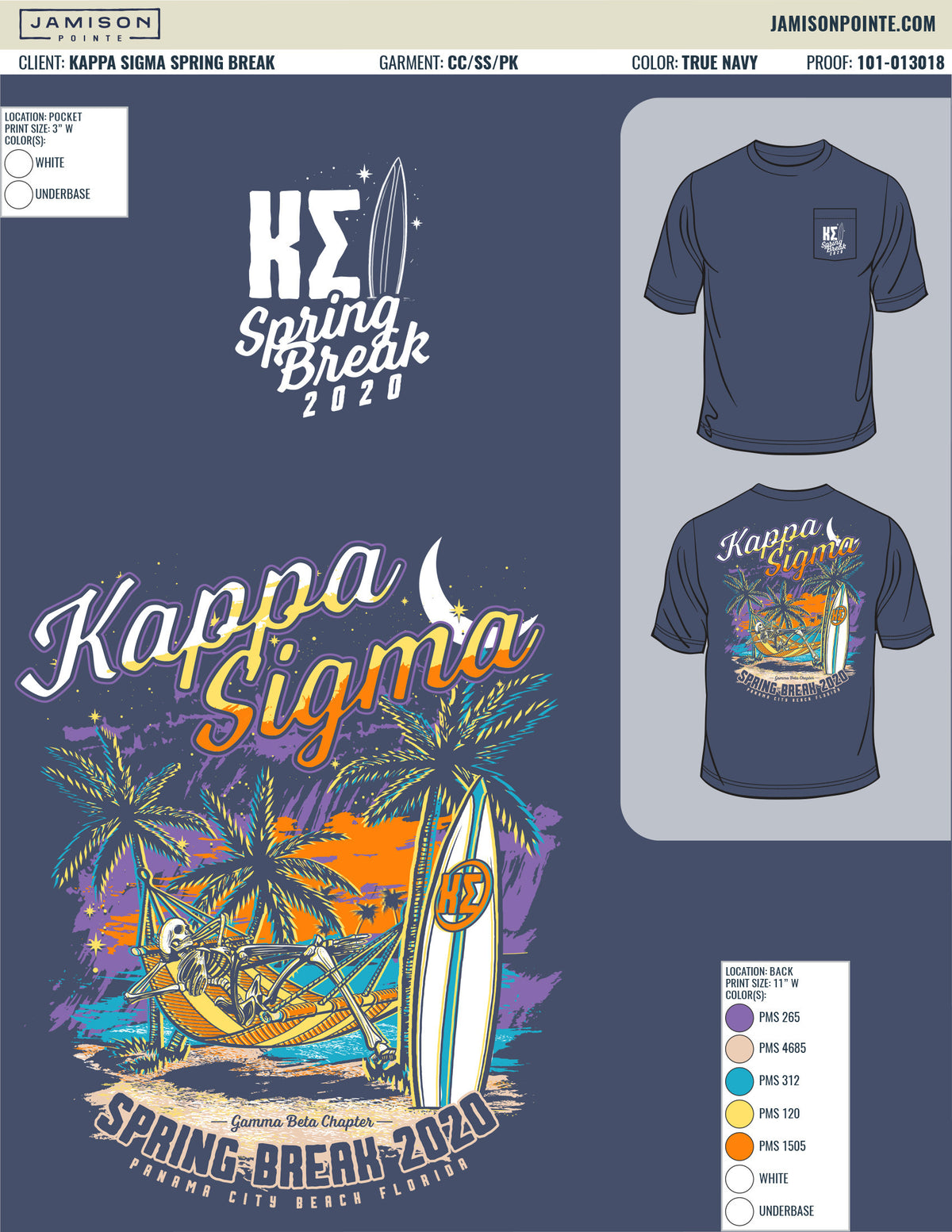 Kappa Sigma Spring Break T-Shirt