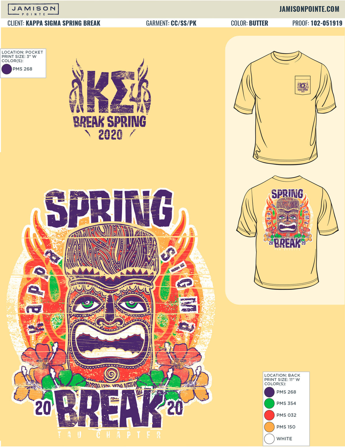 Kappa Sigma Spring Break T-Shirt