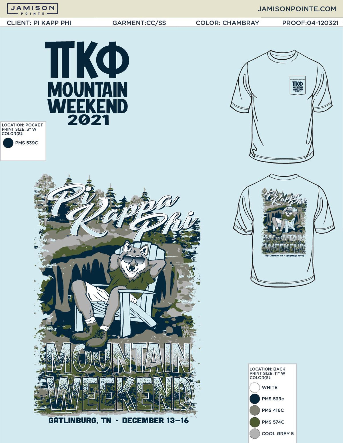 Pi Kappa Phi North Carolina State University T-Shirt