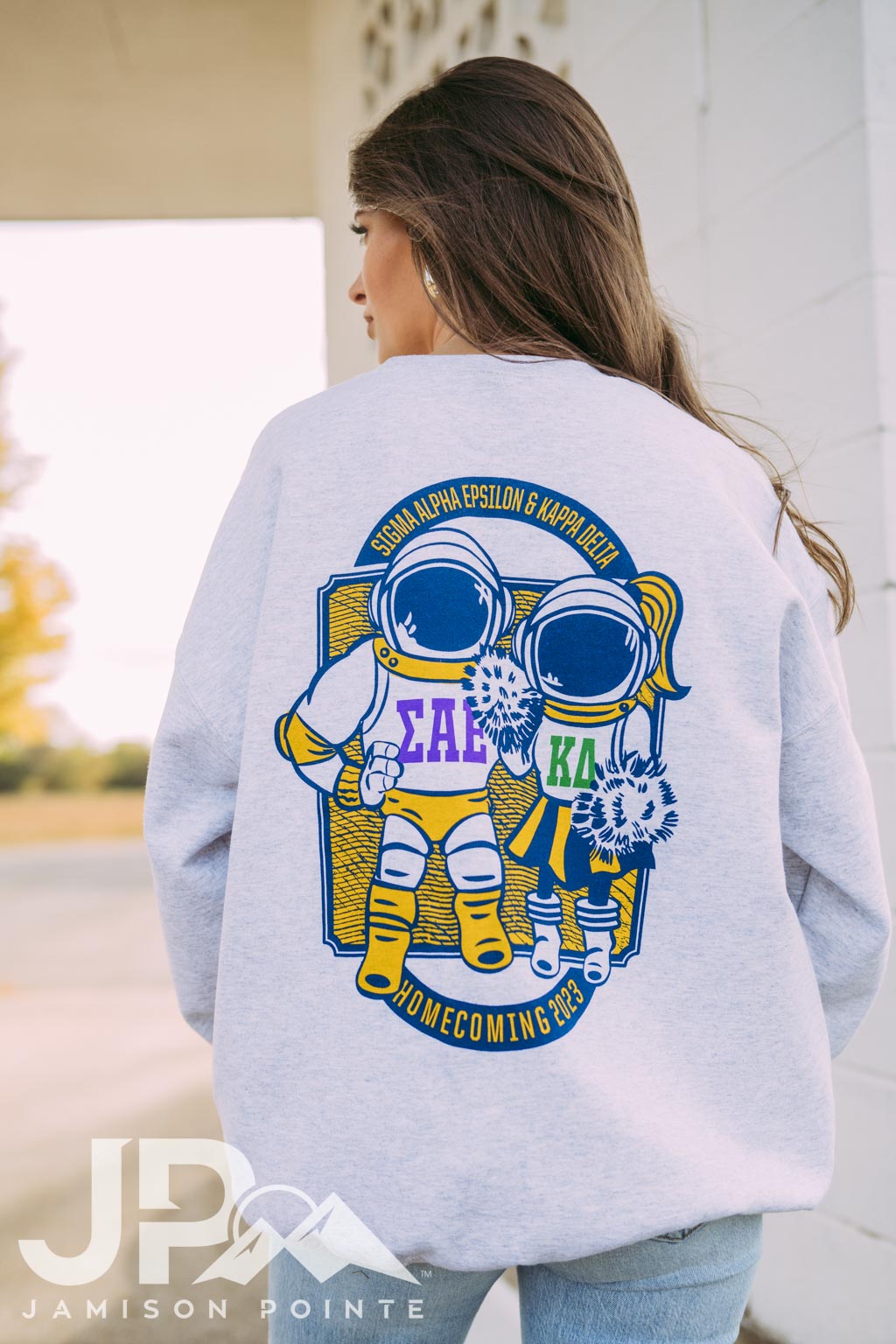 SAE Astronaut Cheerleaders Homecoming Sweatshirt